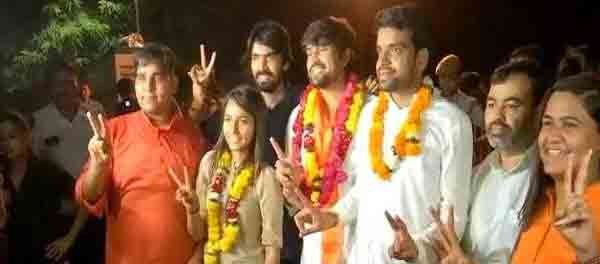 ABVP wins the DUSU election