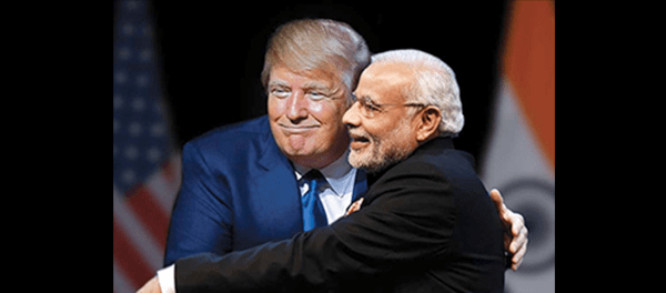 All eyes fixed on Modi-Trump meet