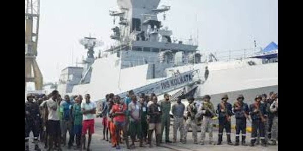 Navy Warship INS Kolkata Carrying 35 Pirates, Caught Off Somalia, Reaches Mumbai
