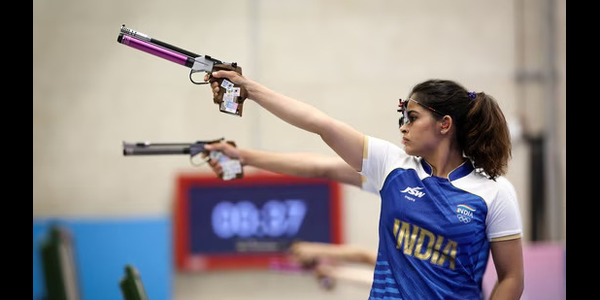 Manu Bhaker on course for hat-trick; Lakshya last man standing