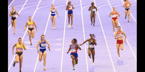 Sha'carri Richardson delivers an iconic Olympic 'staredown' moment in 4x100m relay for the ages