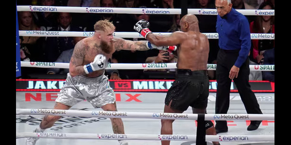 Mike Tyson vs Jake Paul Fight Highlights: Iron Mike lasts all 8 rounds but Jake Paul wins fight by unanimous decision