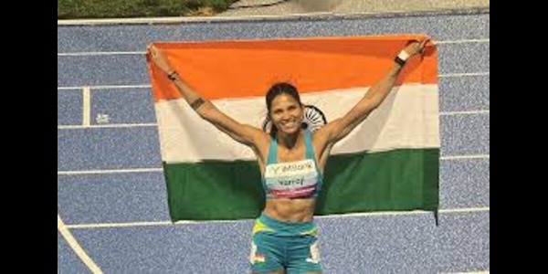 After rain, Jyothi Yarraji storms to gold at Asian Athletics C’ships: ‘In so many years, I haven’t shouted with joy after a race’