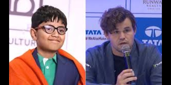 Aarit Kapil, 9-year-old chess prodigy from India, almost defeats Magnus Carlsen; shocks World No. 1 with draw