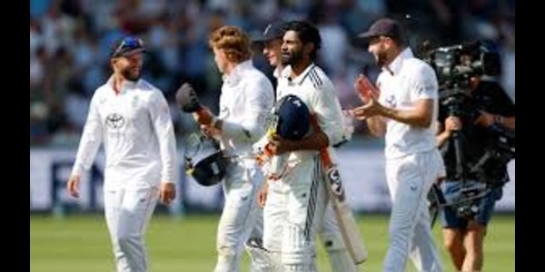 Jadeja’s unbeaten 61 in vain as England beats India by 22 runs