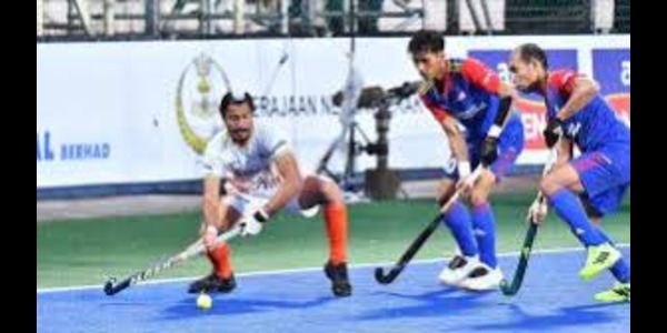 The Black Sticks showed a lot of purpose in the second quarter and even earned a penalty corner, but were thwarted by an alert Indian defence throughout the second quarter.