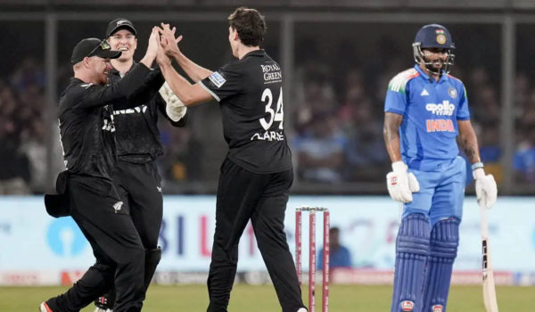 Men’s Cricket: New Zealand Defeat India By 41 Runs In Third And Final ODI