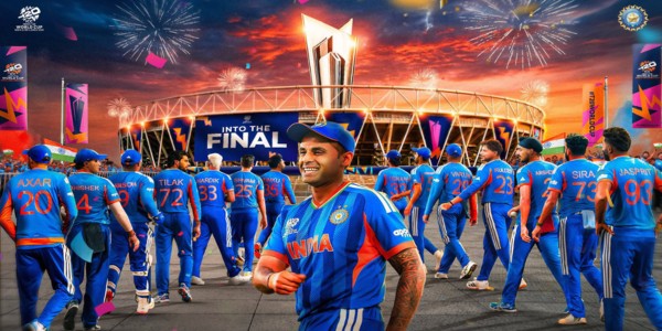 India Beat England By 7 Runs, Enter ICC Men’s T20 Cricket World Cup Final