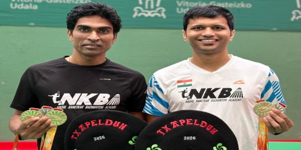 Pramod Bhagat Clinches Gold And 2 Silver Medals At Spanish Para Badminton International 2026 – Level 1