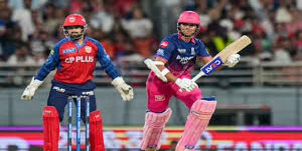 Yashasvi Jaiswal set up the chase for RR with a calculated half-century