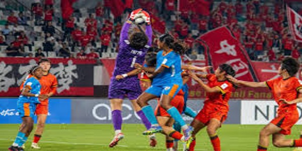 Football: Quarter-final match between India & China underway in AFC Under-17 Women’s Asian Cup