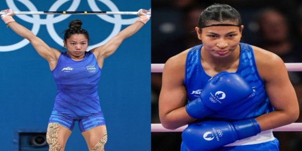 Commonwealth Games 2026: Mirabai Chanu, Lovlina Borgohain To Be India’s Flag And Baton Bearer