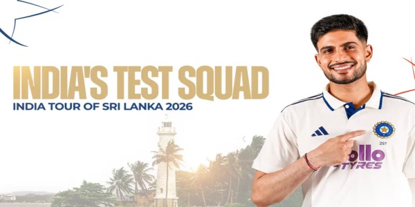 India Announce 15-Member Squad For Sri Lanka Test Series