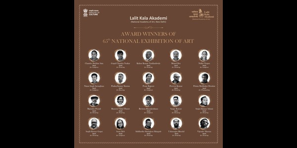 Lalit Kala Akademi Announces 20 Awards At 65th National Exhibition Of Art
