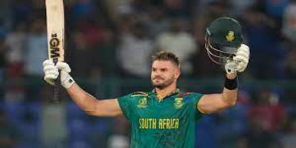 SA vs SL: Aiden Markram created a stir, scored the fastest century in ODI World Cup