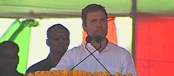 Rahul gandhi joins Farmers rally