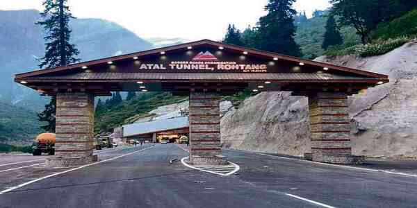 More than 6.20 lakh vehicles entered through Atal Tunnel Rohtang in 2022