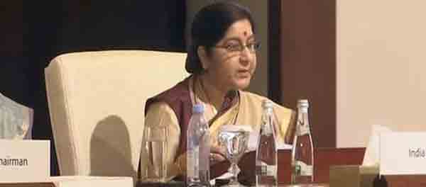 Sushma Swaraj urged the OIC to act and stand together against terrorism