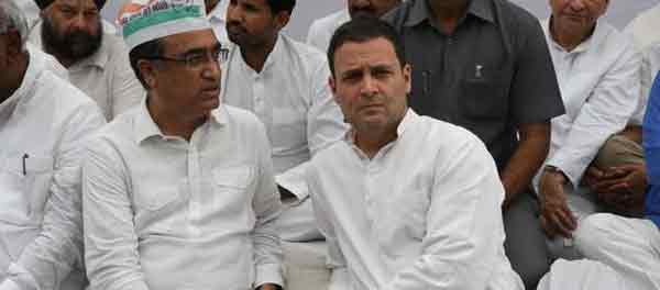 Congress on hunger strike for Dalits