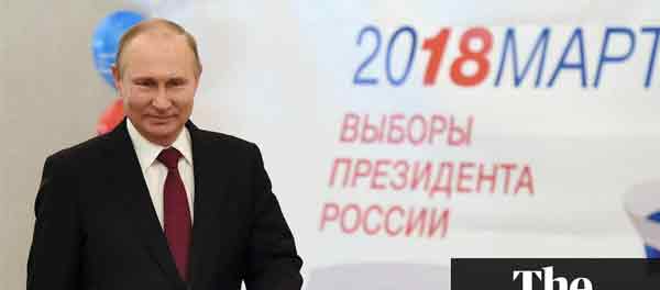 Vladimir Putin elected as Russia's President for 4th term