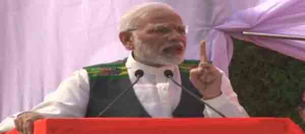 PM Modi launched attack on Congress in Mizoram