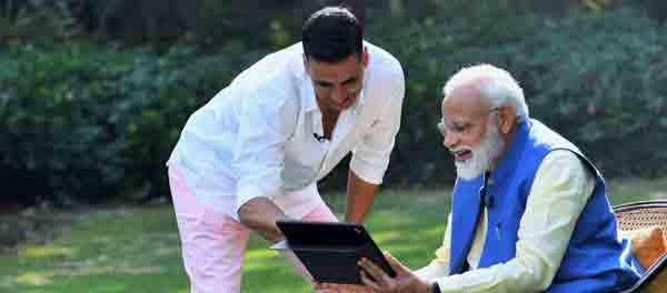 Akshay Kumar talked about the candid chat with Prime Minister Narendra Modi