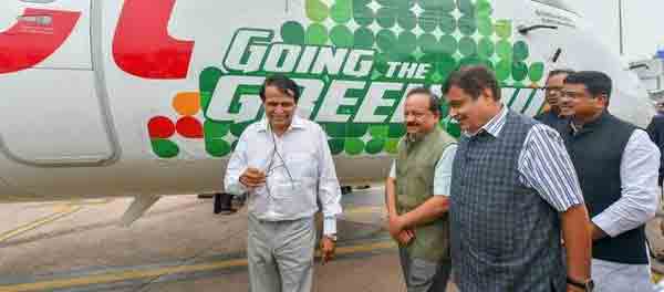India's first biofuel flight operated successfully