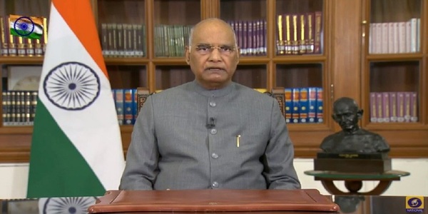 President Kovind to address nation tomorrow on eve of 75th Independence Day