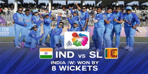 India W Vs Sri Lanka W Womens Asia Cup 2022 Final India Thrash Sri Lanka To Lift 7th Title 4055