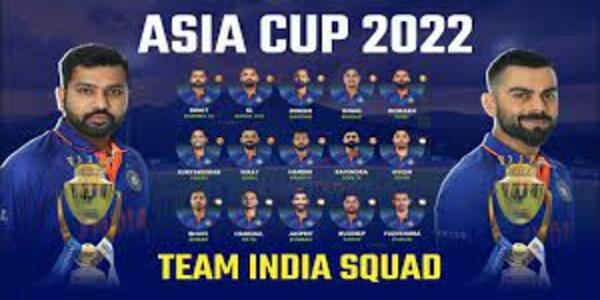 India’s squad for Asia Cup 2022 announced