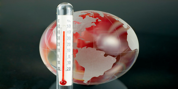Global temperature rising