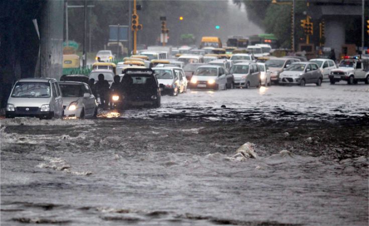 Heavy rains in Delhi NCR