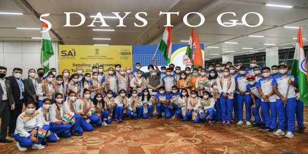 Tokyo 2020: First batch of India’s 88-strong Olympic-bound contingent reaches Japan